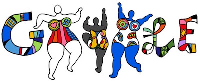 Doodle de Google para la transgesora Niki de Saint Phalle