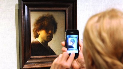 Did Rembrandt invent the selfie