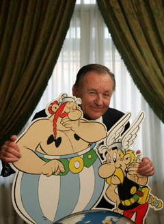 El fisco francs pide 203.000 euros a Uderzo porque no le considera 