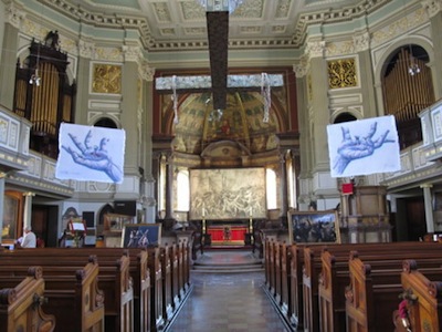 Arte sacrlego en la iglesia