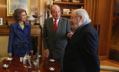 Audiencia a D. Jos Manuel Caballero Bonald, galardonado con el Premio de Literatura en Lengua Castellana 