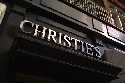 Christie ́s bate el rcord de ventas en subastas