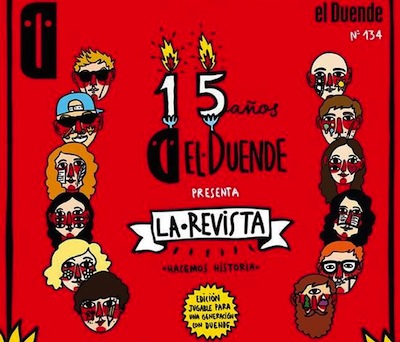 La revista El duende cumple quince aos