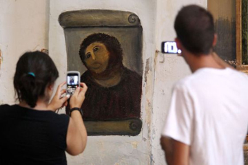 El eccehomo de Borja recauda ms de 11.000 euros en mes y medio