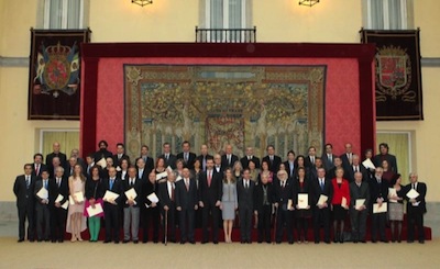 Entrega de los Premios Nacionales de Cultura 2011 y 2012