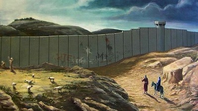 La felicitacin navidea de Banksy