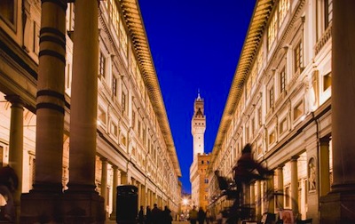 A cenar en los Uffizi por 10.000 euros