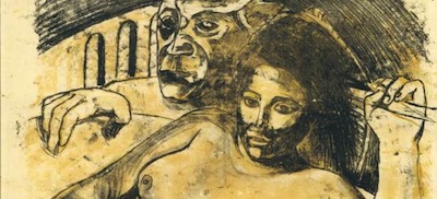 Deidades oscuras, cabezas con cuernos... Lo ms experimental y visceral de Paul Gauguin