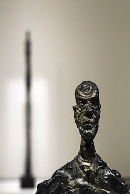 Giacometti, selva de sombra vertical