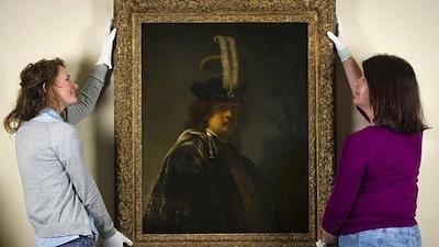 Identifican a Rembrandt como autor de un autorretrato donado a una fundacin britnica