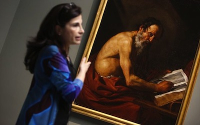 El San Jernimo escribiendo, atribuido a Jos de Ribera, da luz sobre su etapa joven