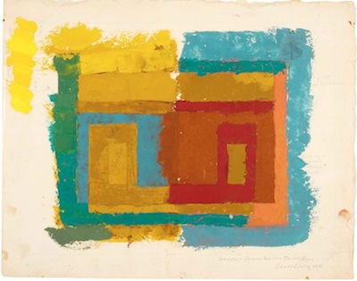 Josef Albers. Proceso y grabado de un pintor abstracto