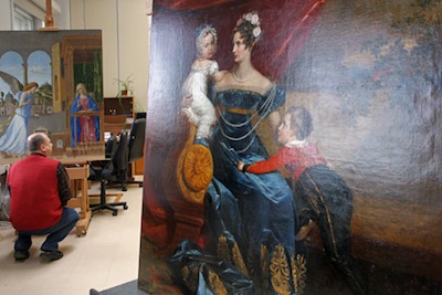 El Ermitage pone marcas secretas en sus obras de arte