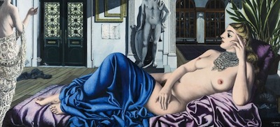 Las mujeres hipnotizadas del pintor del onirismo ertico Paul Delvaux visitan Nueva York