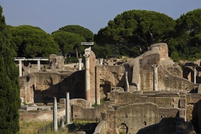 El puerto de Ostia Antica era tan grande como Pompeya