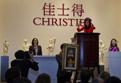 El primer 'picasso' subastado en China se vende por 1,3 millones de euros