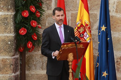 Entrega del Premio Prncipe de Viana de la Cultura 2013 y homenaje a los Reyes de Navarra