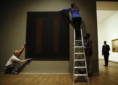 La Tate vuelve a colgar el Rothko vandalizado tras 18 meses de minuciosa restauracin