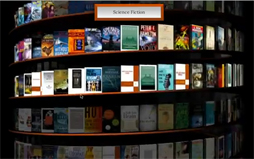 Google Books coloca en una estantera webGL todos sus ttulos