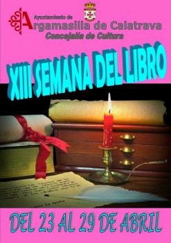 Todo listo para la XIII Semana del Libro de Argamasilla