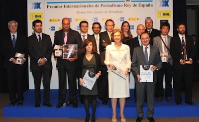 Entrega de la XXX edicin de los Premios Internacionales de Periodismo 