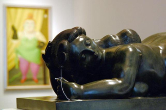 Botero inaugura hoy en Bilbao una retrospectiva sobre su obra pictrica