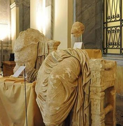 Hallada en Italia una gigantesca estatua del emperador romano Calgula