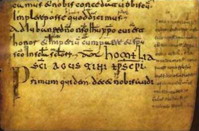 Descubren que las palabras ms antiguas escritas en Espaol son del siglo IX