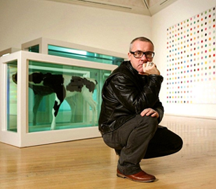 Sobre cmo Damien Hirst lleg a lo ms alto