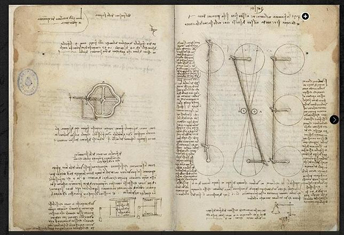 La Biblioteca Nacional permite navegar por los manuscritos de Leonardo